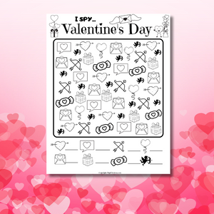 Free Valentine's Day I Spy Printable
