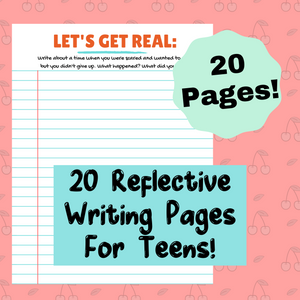 20 Reflective Journal Prompts for Teens