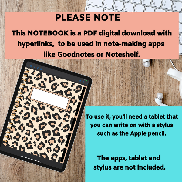 Leopard Digital Notebook