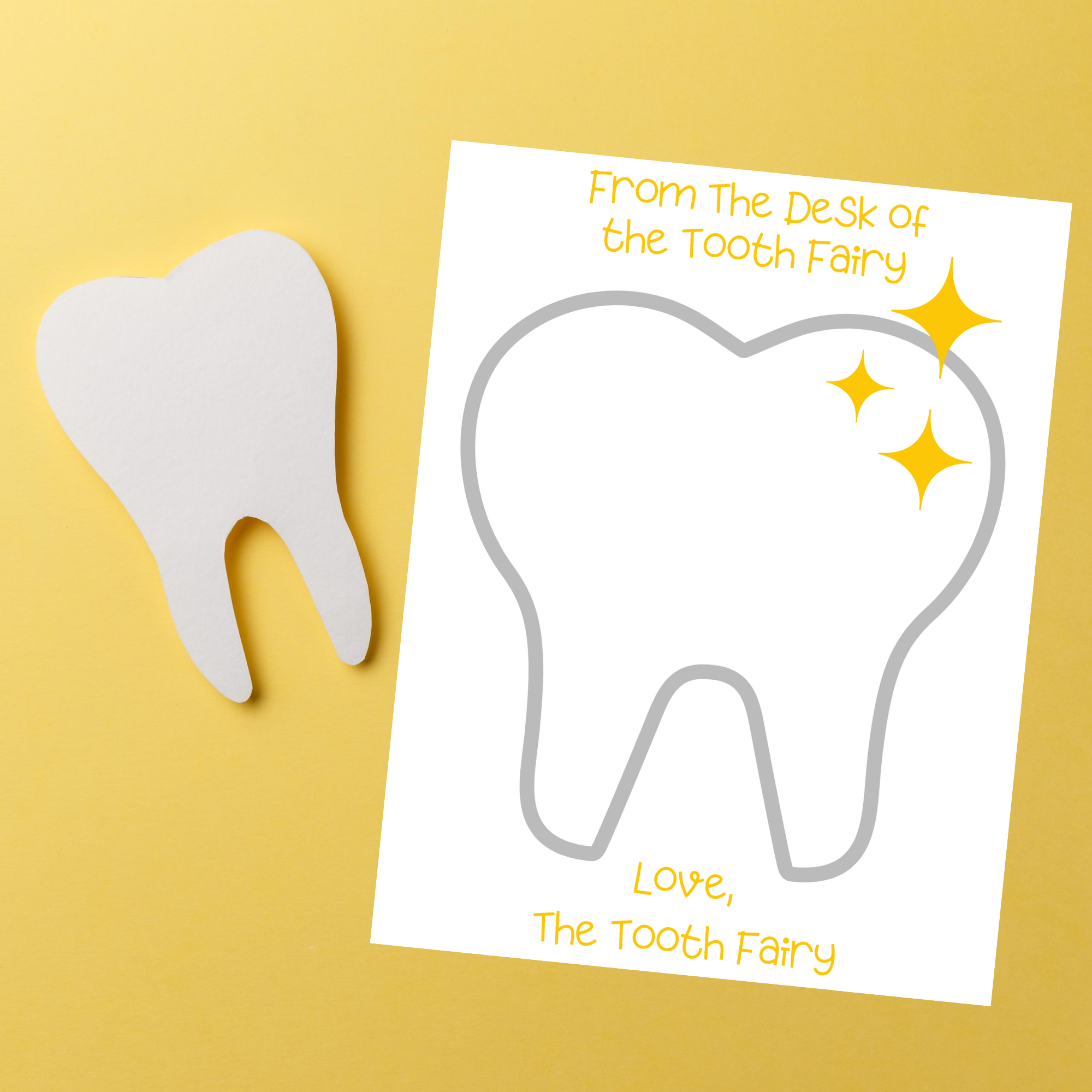 tooth fairy letter printables
