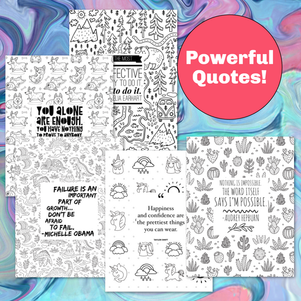 25 Empowering Coloring Pages